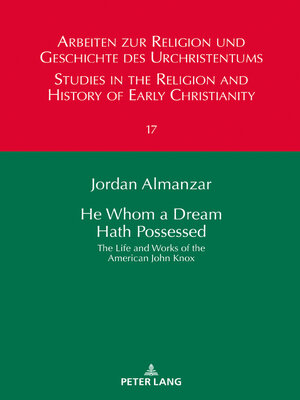 cover image of He Whom a Dream Hath Possessed